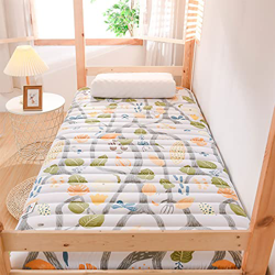 KKCD Estudiantes Suaves Dormitorio Colchón De Algodón Japonés Futón Colchón Colchón De Piso Rollo De Cama Plegable Tatami Colchoneta para Dormir Indiv en oferta