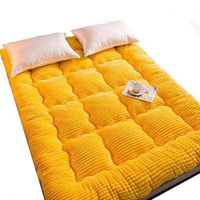 ZCYX Colchón de futón Colchones de Piso Plegables japoneses Colchoneta de Dormir Cachemira de Leche Dormitorio de Estudiantes Cama Perezosa Almohadill