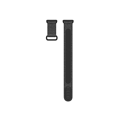 Fitbit, Charcoal,Large Charge 5,Hook & Loop Band, Unisex-Adult