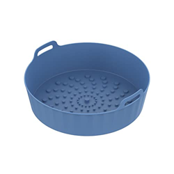 Facynde Olla de Silicona para freidora de Aire | Reemplazo de revestimientos de Papel pergamino | Sartenes de freidora de Aire de 20 cm para Horno, Ac características
