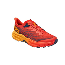 HOKA Speedgoat 5 Zapatillas de running de trail para hombre Rojo, Fiesta Radiant Yellow, 43 1/3 EU precio