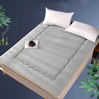 ZCYX Futón Tradicional japonés, colchón de Suelo de futón Suave, colchón Plegable Transpirable, Almohadilla de Cama Gruesa y cálida, colchoneta Doble 