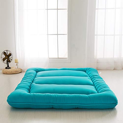 ZCYX Colchoneta para Dormir, Colchoneta Plegable Acolchada, Futón Tradicional Japonés Tapizado para Dormitorio en Casa Colchón para Dormir para Piso