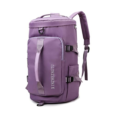 Ergocar Impermeable Ligero Mochilas de Senderismo, Mochila Hombre Deporte, Mujer Bolsas Gimnasio de Viaje, con Bolsa de Zapatos, Bolsa de Gym Fin de S