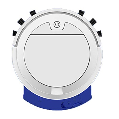 Aspirador robótico Mejorado-Robot Aspirador 2800pa, Limpiador de mopa húmedo y seco doméstico con Tanque de Agua se Puede Utilizar para Limpiar el Coc