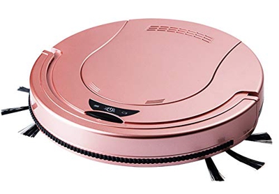 Desconocido Potente Robot Aspirador inalámbrico de 5,5 cm superfino, Capacidad de batería de 2000 mAh, Limpiador de fregona robótica de Carga automáti