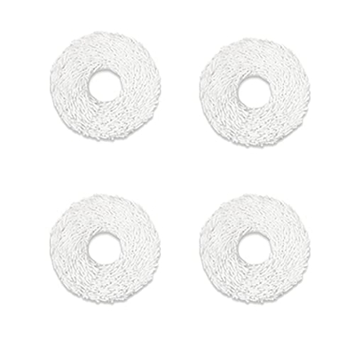 YUXING Bro Lang 4pcs Trapo de Limpieza de mapas de Tela de reemplazo Compatible con Ecovacs N9+ Piezas de aspiradora de Robot Bro Lang