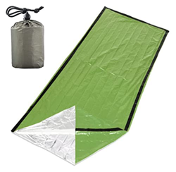 Desconocido SUPERVIVA Bat DE DIUNDADO BIVVY BIVVY BIVY Ligero Termal Termal BIVY Sack for CAMPAR (Size : Green+Storage Bag) características