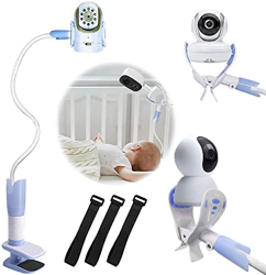 Geetamoor Soporte Universal para Monitor de Bebé, Soporte Camara Bebe Soporte Vigilabebes Ajustable sin Perforación Compatible con la Mayoría de Vigil precio
