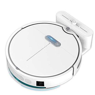 Robot Aspirador con Mando a Distancia, Barrido, Aspirador y fregona 3 en 1, con depósito de Agua, tecnología de planificación One-Key, 6 Modos de Limp