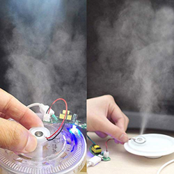 Dinnerware Set 16mm 1.5-3W DIY Moisturizing Transducer Mist Maker Atomizer Film Plate Accessories Ultrasonic Humidifier Rubber Gasket Millipore precio