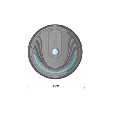 Smart Floor Robotic Cleaning Vacuum Auto Sweeping Cleaner Robot Sweeper Floor Sweeping Dust Catcher Home Cleaning Home Cleaner (Color : Black)