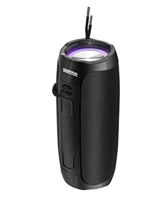 DAEWOO INTERNATIONAL Altavoz Bluetooth DBT-25B, Altavoz Inalámbrico Portátil, Altavoces USB Bluetooth, LED RGB, Potencia 16W, Función Manos Libres, Co