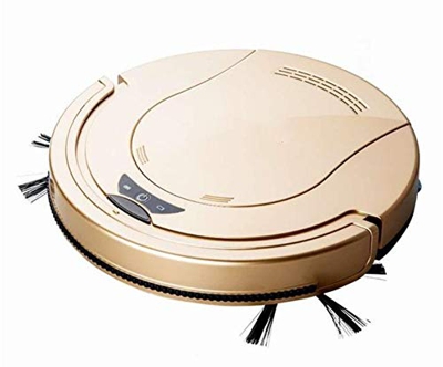 Robot Aspirador, Aspirador robótico con Capacidad de batería de 2000 mAh, Sensor anticolisión superfino de 5,5 cm, Limpieza automática del hogar para