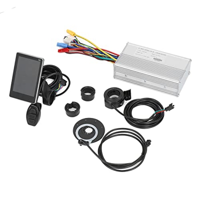 Gedourain Kit de Conversión de Bicicleta Eléctrica, Kit de Controlador sin Escobillas de Motor de Bicicleta Eléctrica de Buena Dureza Impermeable DC 3