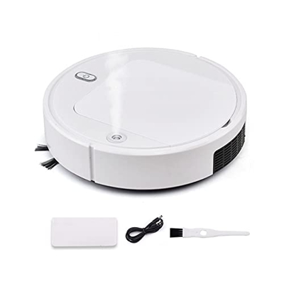 Auto Smart Robot Floor Cleaner Rechargeable Dry Wet Mop Sweeping Vacuum Cleaner Suction Home Clean Home Cleaner (Color : No Spray-1) (Spray)