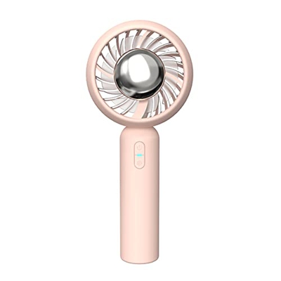 Ventilador eléctrico de mano, portátil de 2000 mAh semiconductor acondicionador refrigeración USB recargable mini ventilador de mano, enfriador de air