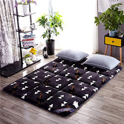 ZCYX Cómodo Colchón Colchón, Futones Japoneses De Diseño Ergonómico Portátil Plegable, Colchón De Dormitorio De Estudiantes, Colchón Individual De Tra características
