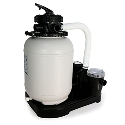 Filtro Piscina monobloc 300 depuradora de Arena o Bolas filtrantes para Piscina Desmontable o Fija 4000L/h depósito de 25 kg en oferta