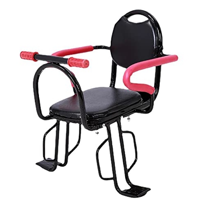 Rayblow Cojín Asiento Trasero Bicicleta,Juego Accesorios para Asiento Trasero Cojín Cuero PU Adapta Bicicletas montaña,para Mujeres Plegables/Montaje 