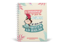 Agenda escolar 2022-2023 - A terminar lo que he empezado y que me quiten lo bailao , Missborderlike características