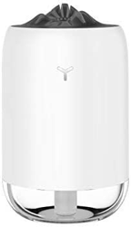 Haiqings Humidificador ultrasónico portátil 26 0 ml Humidificador de montaña USB Difusor de Aire de Aroma con una lámpara de Noche romántica Humidific en oferta