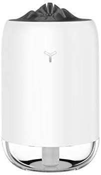 Haiqings Humidificador ultrasónico portátil 26 0 ml Humidificador de montaña USB Difusor de Aire de Aroma con una lámpara de Noche romántica Humidific
