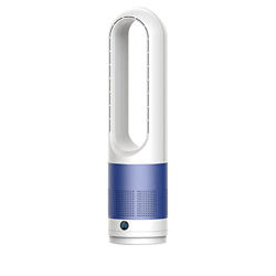 Enfriador de ventilador sin aspas, ventilador de torre oscilante de 80° de 18 pulgadas con control remoto, temporizador de 8 horas, temporizador de 1— en oferta
