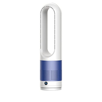 Enfriador de ventilador sin aspas, ventilador de torre oscilante de 80° de 18 pulgadas con control remoto, temporizador de 8 horas, temporizador de 1—