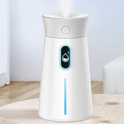 Haiqings Humidificador Blanco Pequeño hogar Mudo Dormitorio Difusor de Aroma Mini USB Spray Lindo humidificador portátil wangyiren93 características
