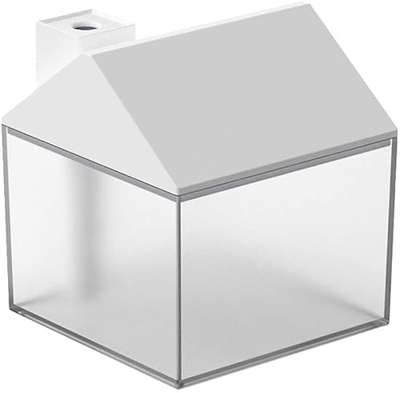 Haiqings Humidificador diseñado en Forma de humidificador inalámbrico portátil de Mini casa Blanca wangyiren93