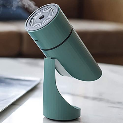 Haiqings Pequeño humidificador Mini pulverizador portátil de automóviles Mudo Ajustable Aroma de Aroma Verde wangyiren93
