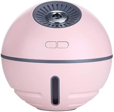 Haiqings Humidificador Rosado esférico USB Mini Desktop Home Portable Air Noche Inalámbrica Sprayer Creativo de automóviles creativos wangyiren93
