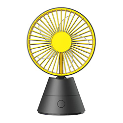 illombo Super mini ventilador de escritorio recargable 3 velocidades de viento portátiles ultra silenciosos ventiladores USB 3D flujo de aire ciclón c en oferta