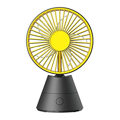 illombo Super mini ventilador de escritorio recargable 3 velocidades de viento portátiles ultra silenciosos ventiladores USB 3D flujo de aire ciclón c