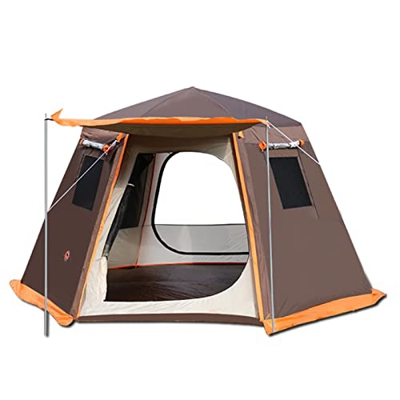 FGAITH Carpa Plegable, Carpas Plegables, 3-8 Personas, Doble Capa, Gran Espacio, Malla Ligera Y Transpirable, Protección contra El Sol Y La Lluvia, pa
