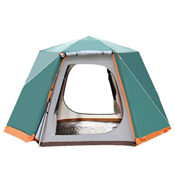 FGAITH Carpa Plegable, Carpas Plegables, 3-8 Personas, Doble Capa, Gran Espacio, Malla Ligera Y Transpirable, Protección contra El Sol Y La Lluvia, pa características