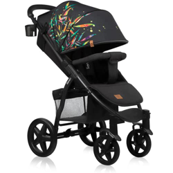 LIONELO Annet Buggy de hasta 22 kg con función reclinable, cochecito pequeño plegable con accesorios, ruedas de espuma EVA, mosquitera, soporte para b características