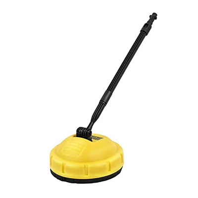 Limpiador rotativo de superficie compatible con Karcher, cepillo de lavado de piso a presión de mango largo para limpiar pisos, automóviles, patios