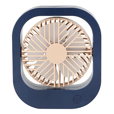 illombo Super mini ventilador de escritorio recargable 2 velocidades de viento portátil ultra silencioso ventilador USB eléctrico silencioso mini vent