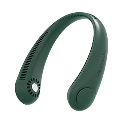 illombo Mini refrigerador de aire acondicionado portátil USB recargable del ventilador de la ejecución del cuello 3 velocidad