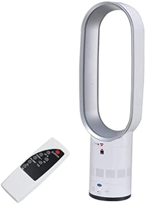 QQW Ventilador sin Hojas, Ventilador de Aire sin Hojas de Aire de Seguridad de Seguridad de Iones Negativos, Ventilador de Torre de Multiplicador de A