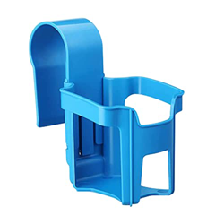 duhe189014 Portavasos para Piscina | Portavasos Multifuncional,Portavasos Multifuncional con Barra Superior Redonda, fácil de Colgar, práctico portava características