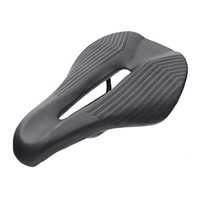 SAXTZDS KAIX Shop Camino Transpirable MTB Partes de Ciclismo de montaña TT Cushing Cushion Wide Cycling Asiento Comfort Sillín 23 5x145 mm