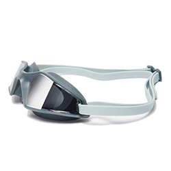 Bevis David Gafas de natación Gafas de natación for Hombres for Mujeres Adolescentes Opciones múltiples a Prueba de Fugas Anti-Fog (Color : Silver) precio
