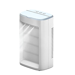 Ventilador de pulverización, Ventiladores de Niebla del Enfriador de Aire, Ventilador de Aire Acondicionado silencioso con 3 velocidades, Ventilador d características