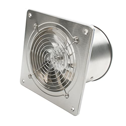 Ventilador de ventilación del hogar Ventilador de escape de escape de 6 pulgadas de alta velocidad Baño de la cocina de la ventana de la pared de la p en oferta