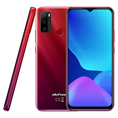 Ulefone Note 10P Móvil Libre, 3GB RAM 128GB ROM, 13MP Triple Cámara Trasera, Dual SIM Smartphone 4G, 6.5'' HD+, 3 Ranuras para Tarjetas, Android 11, B