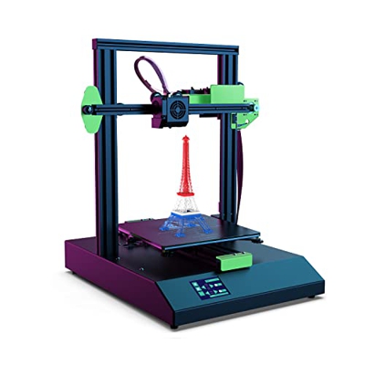 Generic Impresora 3D con Impresora táctil 3D de 2,8 Pulgadas, nivelación automática, Cama calefactora PLA filamento de 1,75 mm, ABS, Amplia área de im