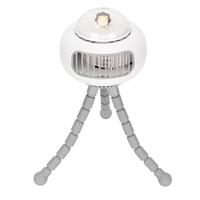 YOKAM Ventilador de Carro, trípode portátil, 4 velocidades, Ventilador de Camping Interior para Viajes